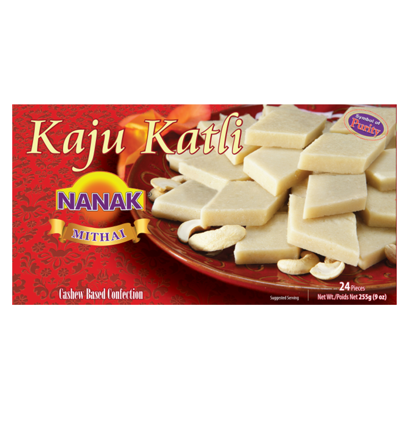 Nanak Kaju Katli 24 Pieces - 255 Gms