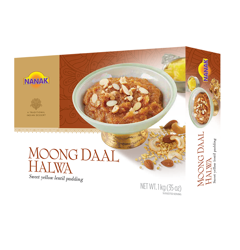 Nanak Moong Dal Halwa 35.3 Oz - 1 Kg