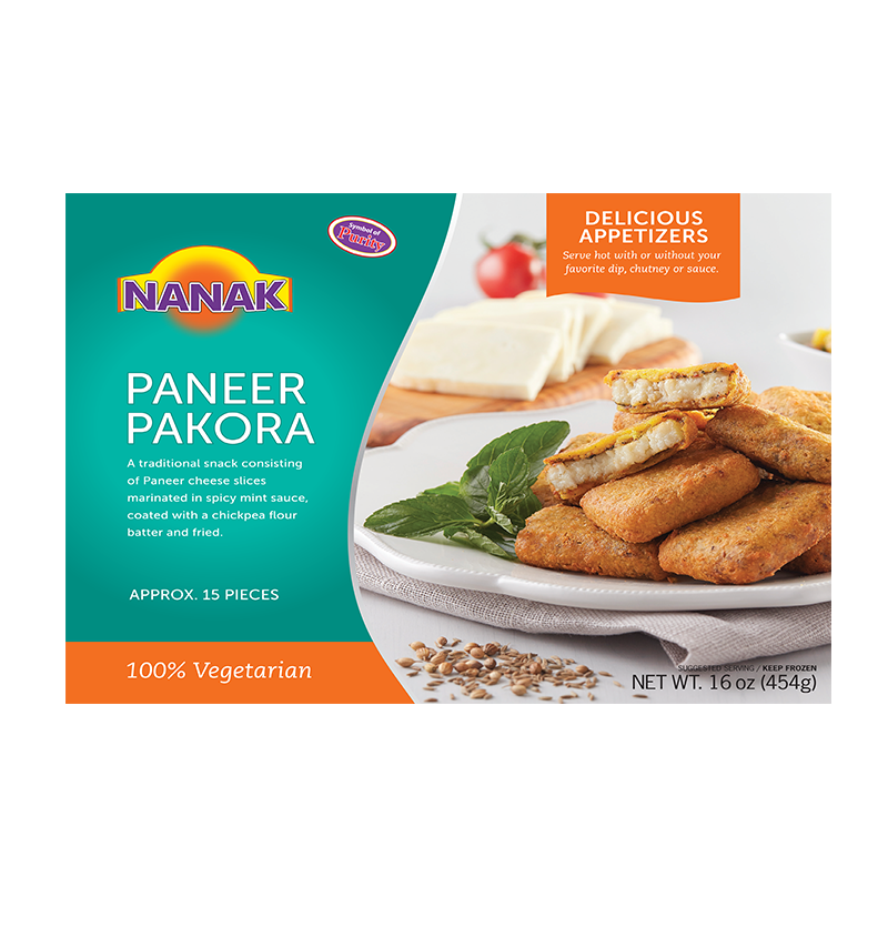 Nanak Paneer Pakora 15 Pieces 454 Gms