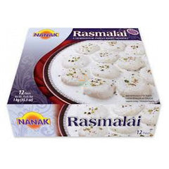 Nanak Rasmalai 12 Pieces - 1 Kg