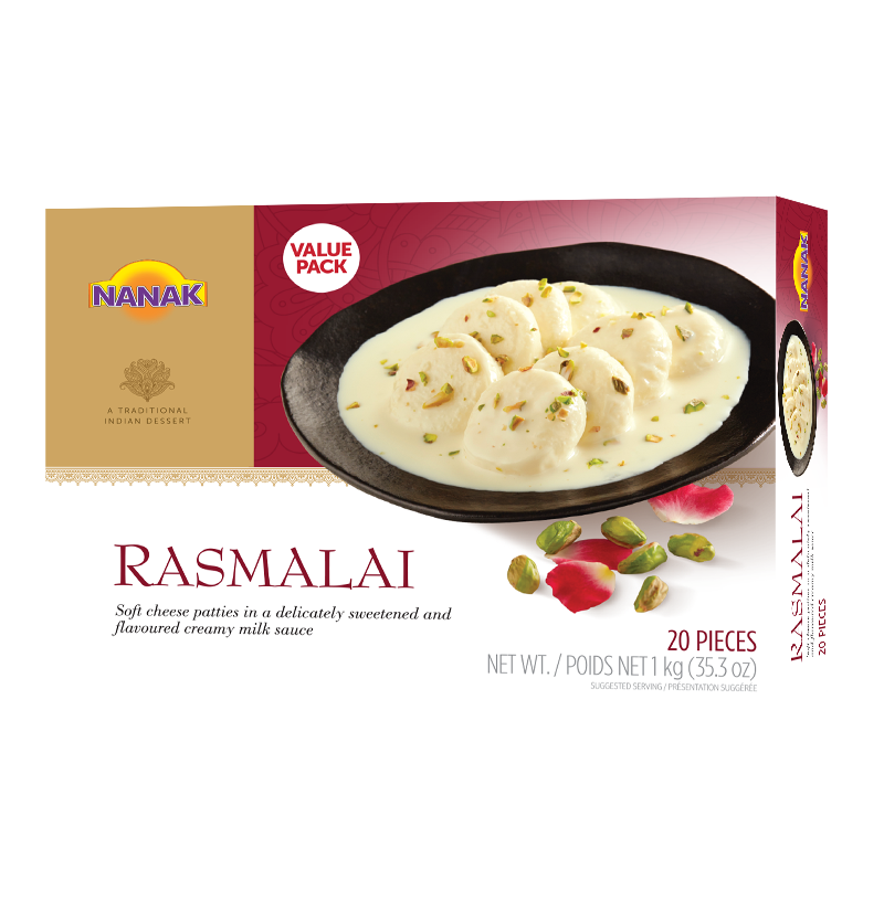 Nanak Rasmalai 20 Pieces - 1 Kg