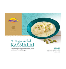 Nanak Rasmalai No Sugar 8 Pieces - 454 Gms