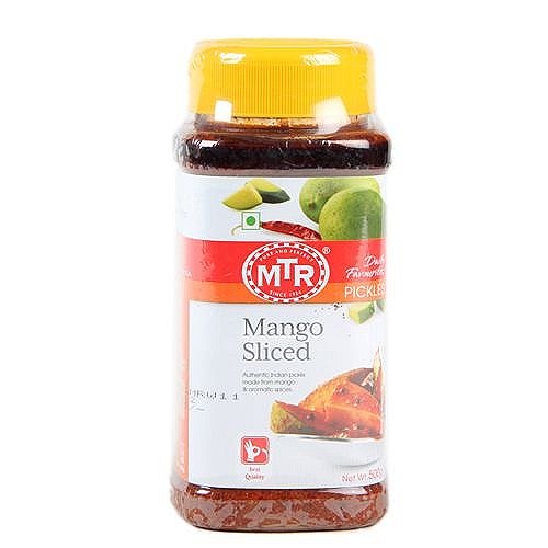 MTR Mango Sliced Pickle 10.5 Oz - 300 Gms