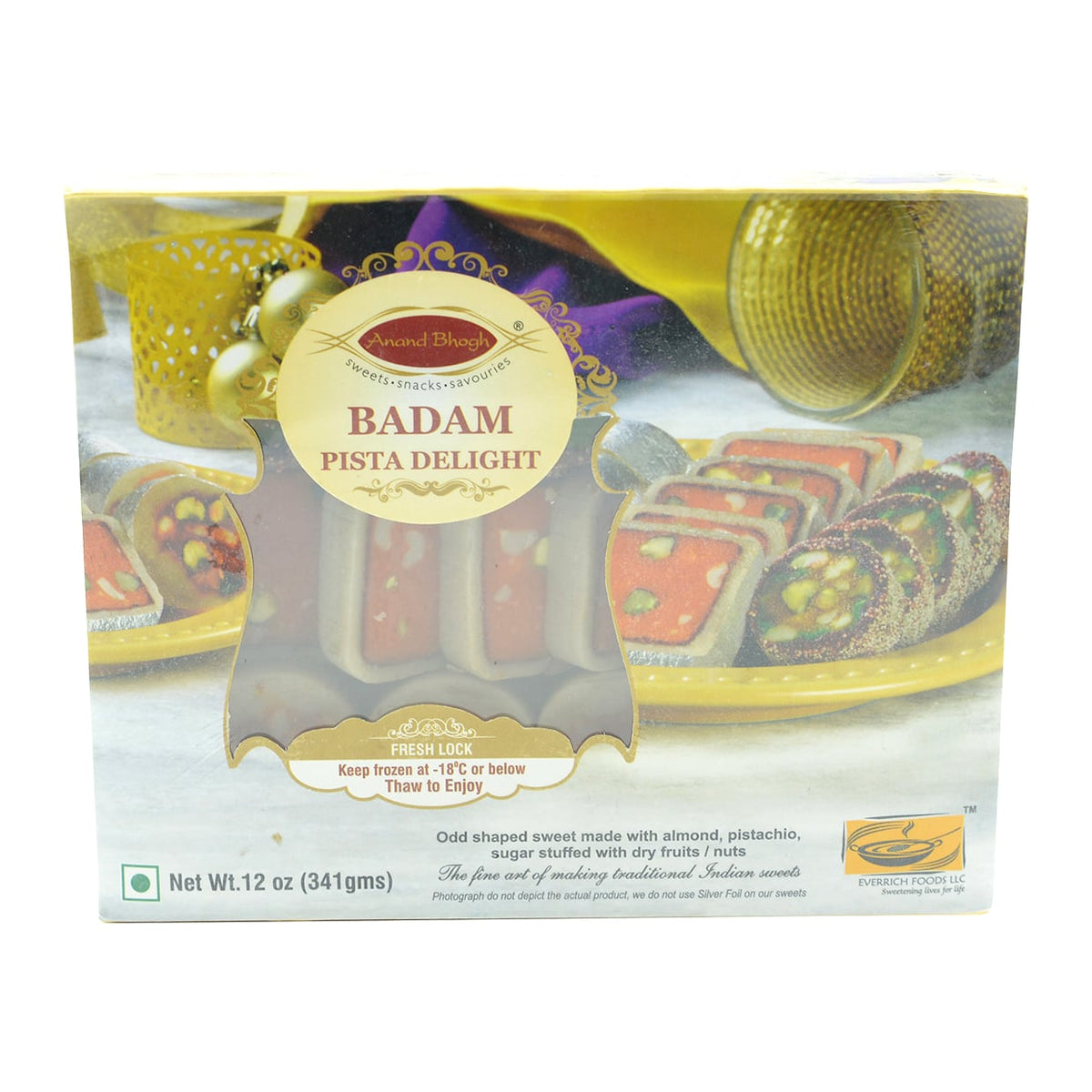 Anandbhog Badam Pista Delight 12 Oz - 340 Gms