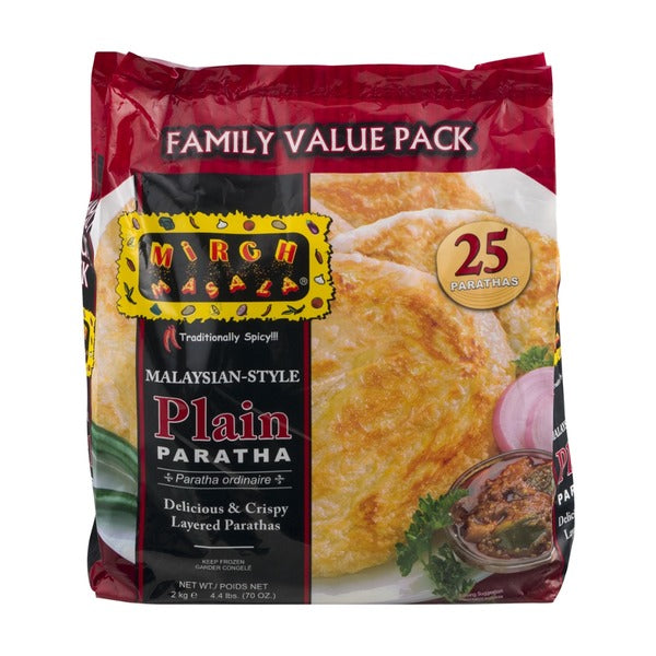 Mirch Masala Plain Paratha 25 Pieces