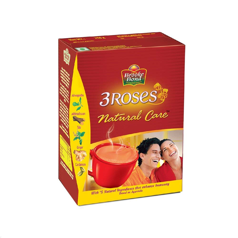 Brooke Bond 3 Roses Natural Care 250 Gms