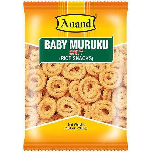 Anand Jalapeno Murukku Sticks  Crunchy Snacks  7 Oz - 200 Gms