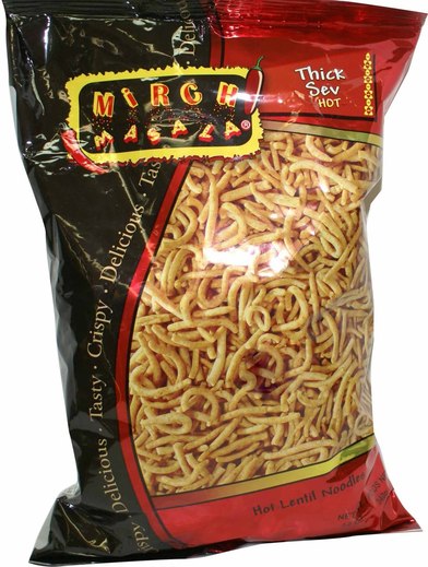 Mirch Masala Thick Sev Hot 12 Oz - 340 Gms