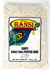 Bansi Surti Kurmura Puffed Rice 1 Lb - 453 Gms