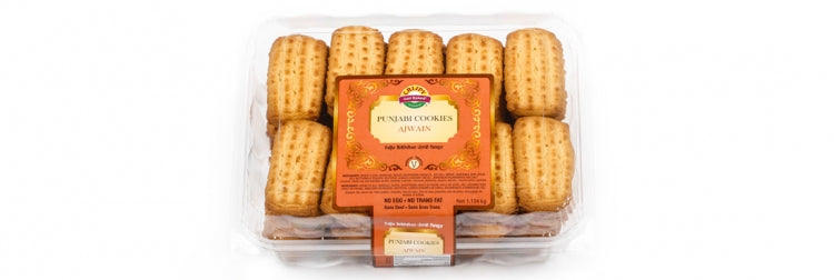 Crispy Punjabi Ajwain Cookies - Biscuit 800 Gms