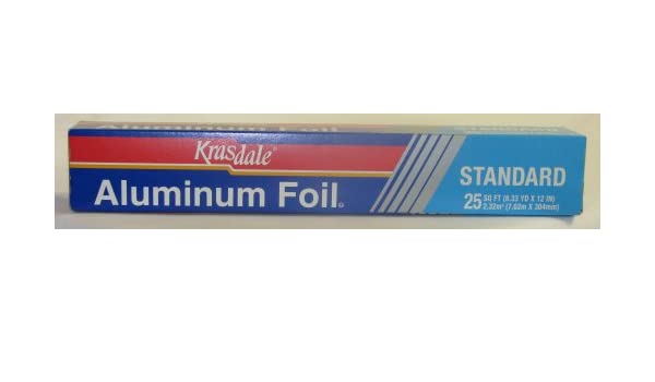 Krasdale Aluminum Foil 25 sq. ft