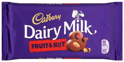 Cadbury Dairy Milk Fruit&Nut 100 Gms