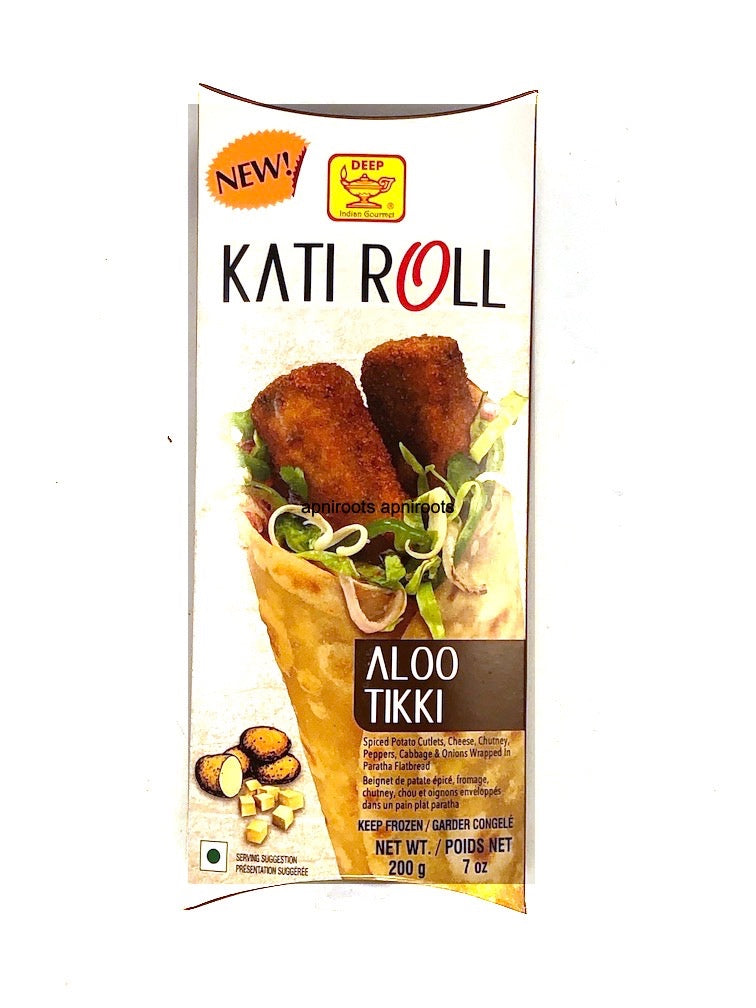 Deep Aloo Tikki Kathi Rolls 7 oz - 200 Gms