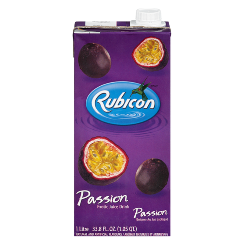 Rubicon Passion Exotic Juice 33.8 Oz - 1 ltr