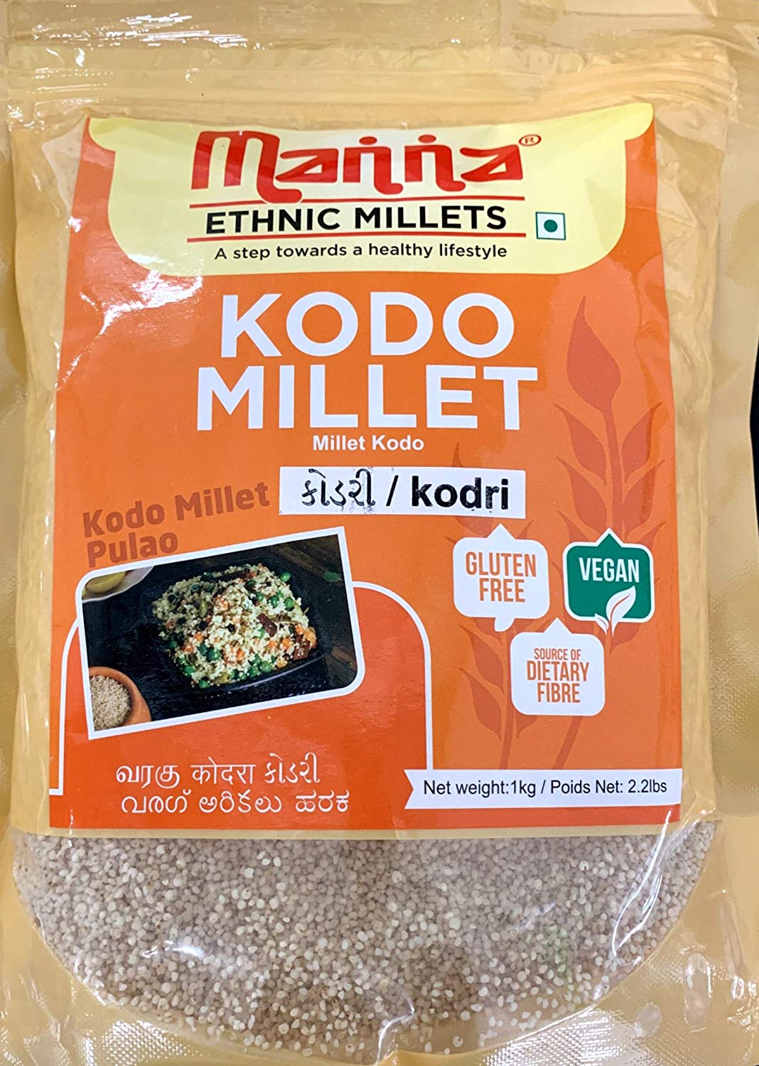 Manna Kodo Millet 1kg