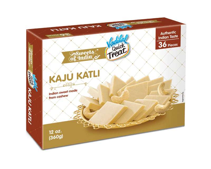 Vadilal Kaju Katli 12 Oz - 340 Gms