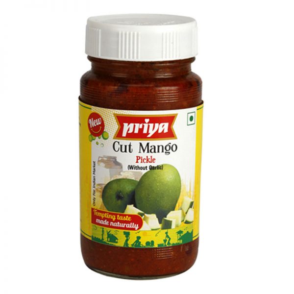 Priya Cut Mango Pickle 10.6 OZ - 300 Gms