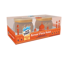 Vadilal Kesar Pista Malai Matka Kulfi 2-Pots-200ml