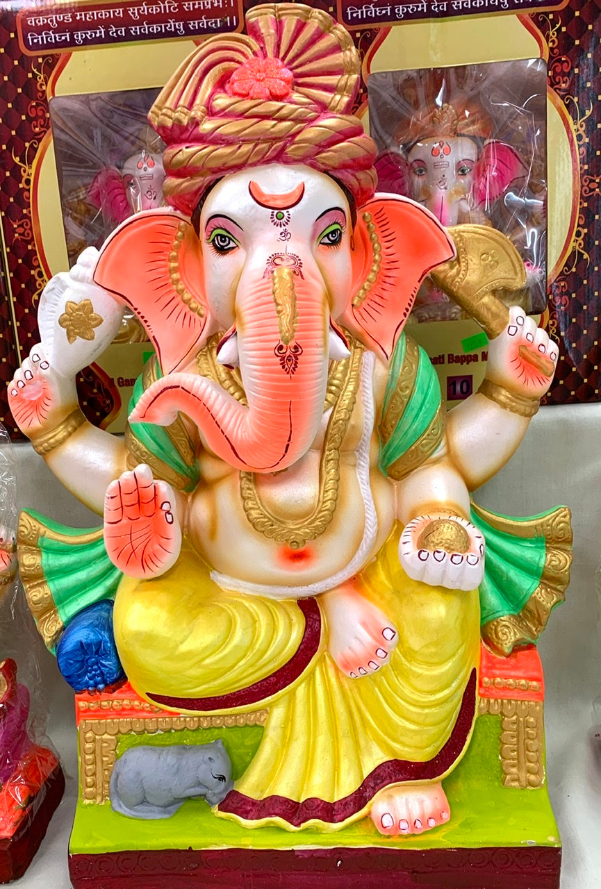 Ganesh  Chaturathi Sculpture 10inches
