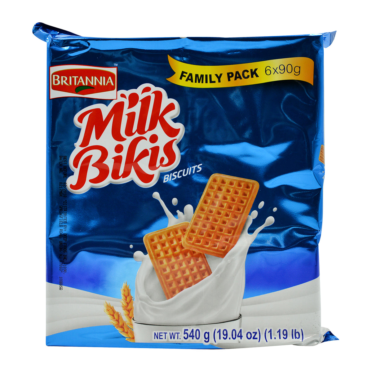 Britannia Milk Bikis  19 OZ - 540 Gms