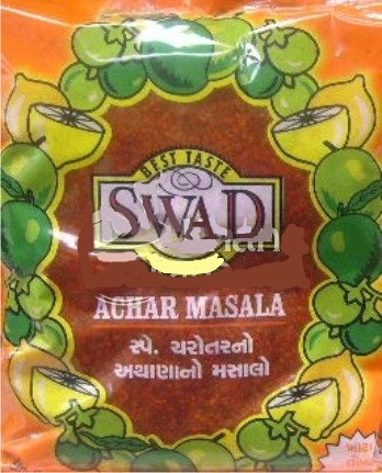 Swad Achar Masala Hot 17.5 Oz - 500 Gms