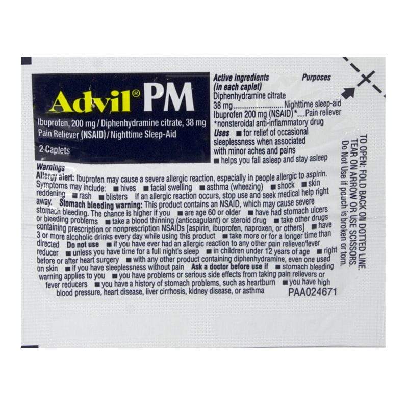 Advil PM  Pain& Fever Relief Medicine  (2pk)