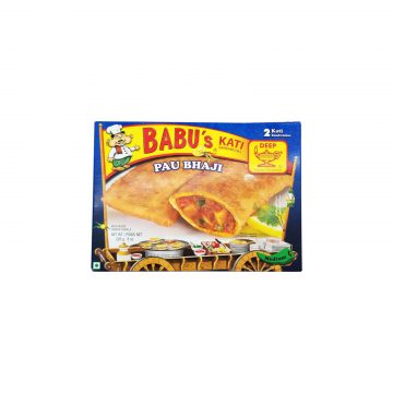 Babu's Kati Pau Bhaji 2 Pieces - 226 Gms