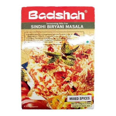 Badshah Sindhi Biryani Masala 3.5 OZ - 100 Gms