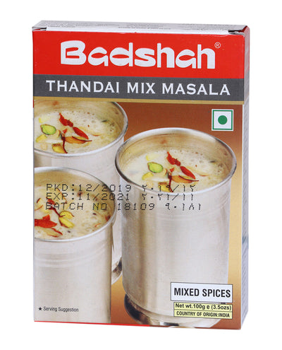 Badshah Thandai Mix Masala 3.5 OZ - 100 Gms