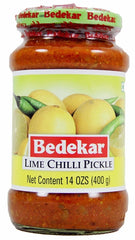 Bedekar Lime Chilli Pickle 14 Oz - 400 Gms