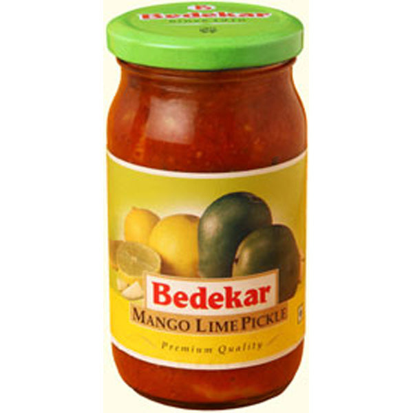 Bedekar Mango Lime Pickle 14 Oz - 400 Gms