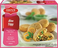 Bikaji Aloo Tikki 8 Pieces