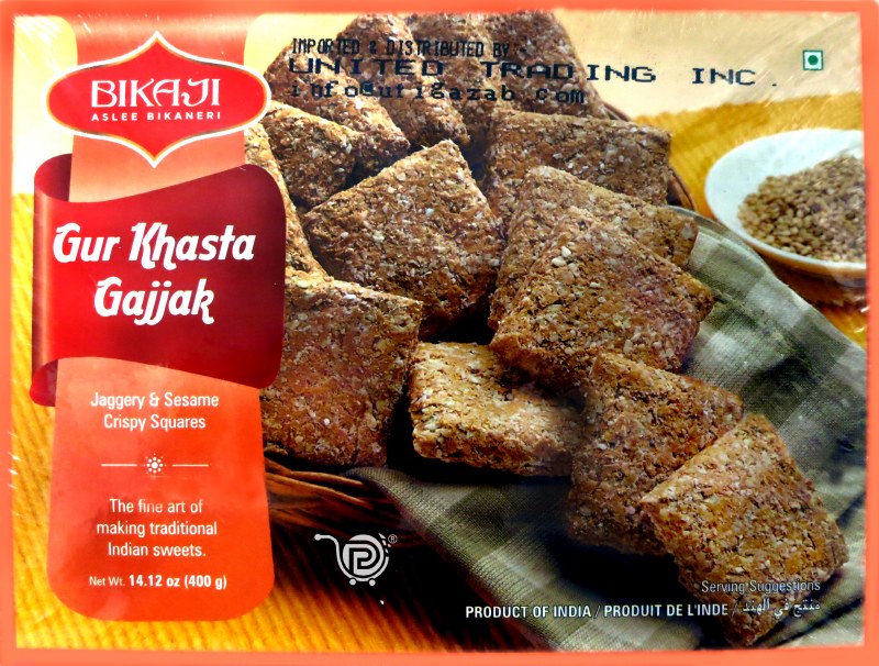 Bikaji Gur Khasta Gajjak 14 Oz - 400 Gms