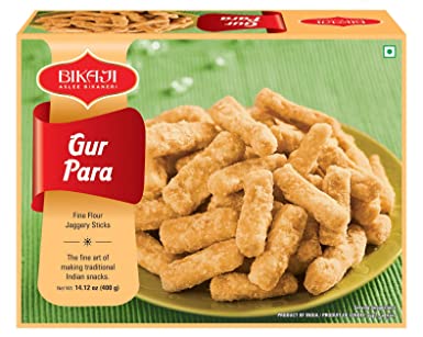 Bikaji Gur Para 14.12 Oz - 400 Gms