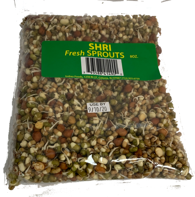 Fresh  Sprouts (Moong & Black Chana Mix)8 oz