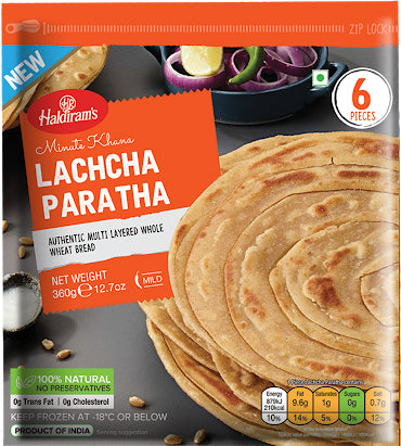 Haldiram's Lachha Paratha 4 Pieces