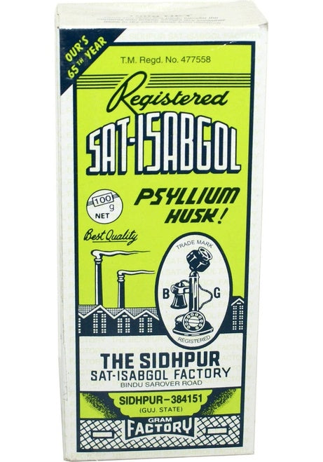 SAT-ISABGOL Psyllium Husk 3.5 OZ - 100 Gms