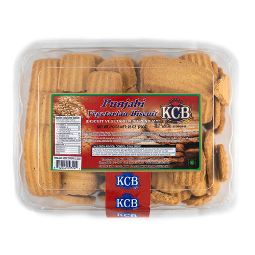 KCB Punjabi Vegetarian Biscuit 25 Oz - 700 Gms