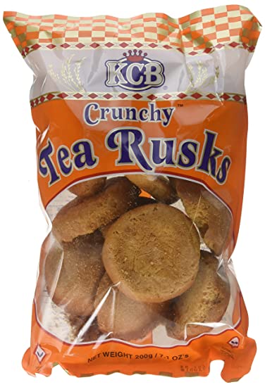 KCB Tea Rusk  Crunchy 7 Oz - 200 Gms