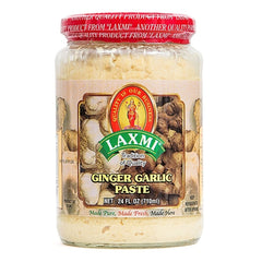 Laxmi Ginger & Garlic Paste 24 Oz - 710 ml