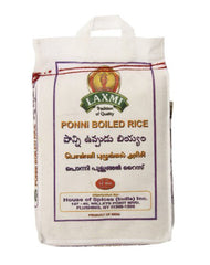 Laxmi Brand Ponni Boiled Rice 10 LB - 4.5 KG