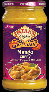 Patak's Mango Curry Simmer Sauce 15 OZ - 425 Gms