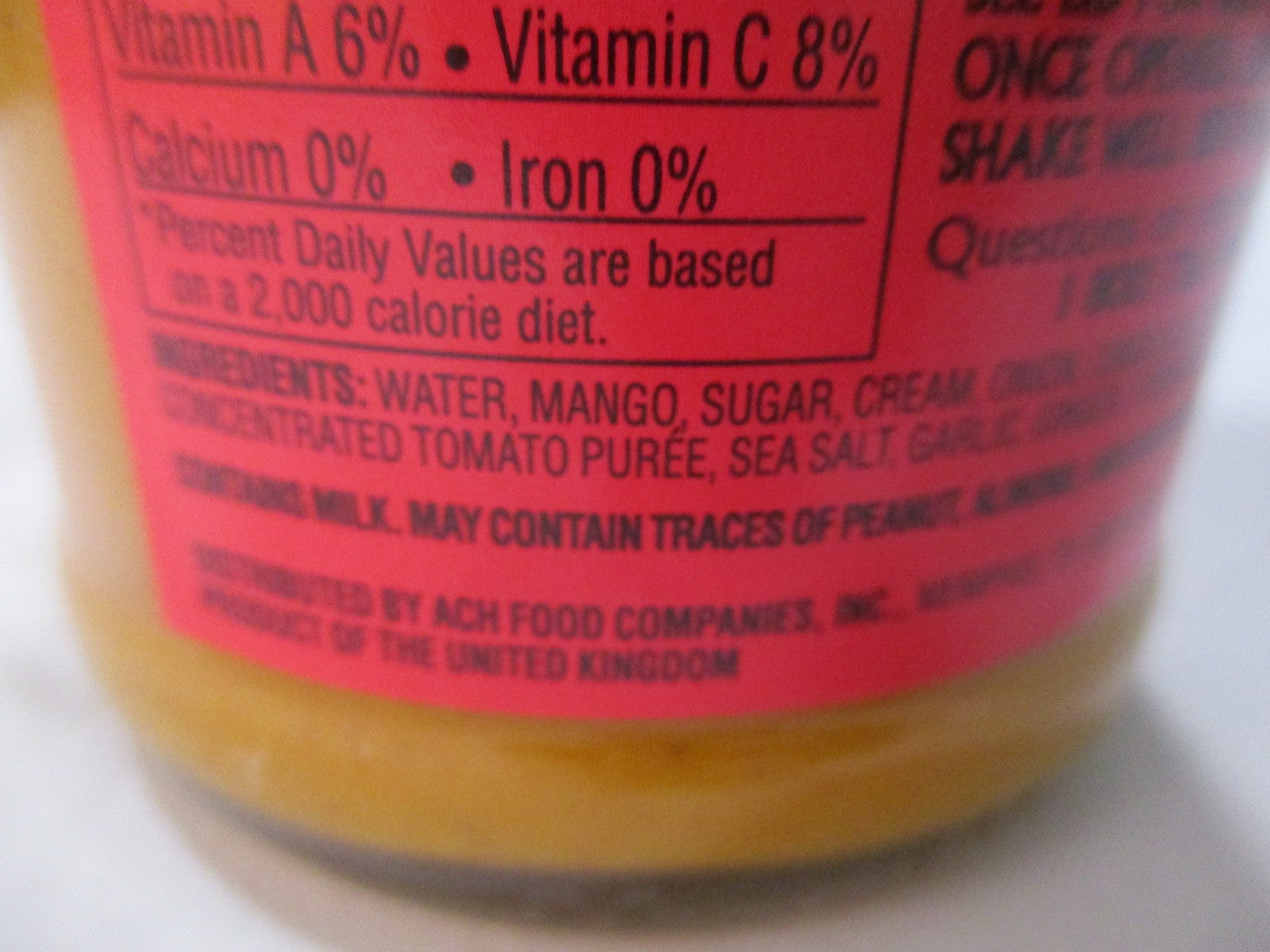 Patak's Mango Curry Simmer Sauce 15 OZ - 425 Gms