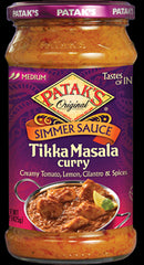 Patak's Tikka Masala Simmer Sauce 10 OZ - 283 Gms