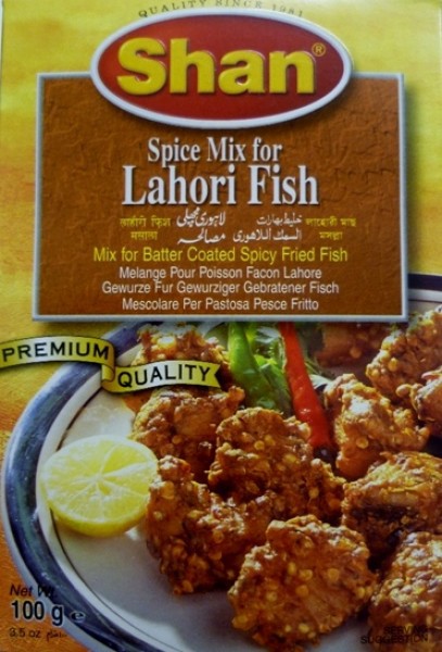 Shan Lahori Fish Masala 3.52 OZ - 100 Gms