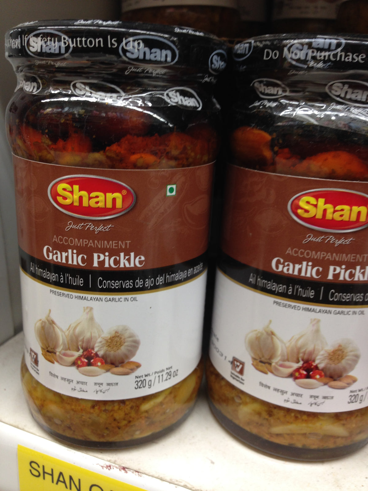 Shan Garlic Pickle 11.29 OZ - 320 Gms