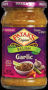 Patak's Garlic Relish 10.6 OZ - 300 Gms
