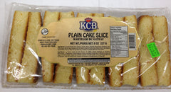 KCB Plain Cake Slice 8 OZ