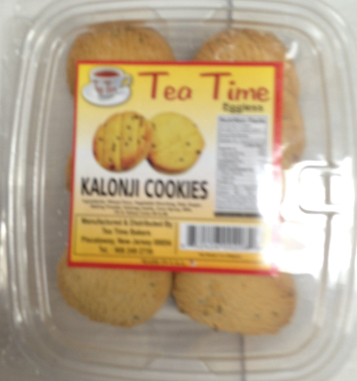 Tea Time Kalonji Cookies 7 Oz - 200 Gms