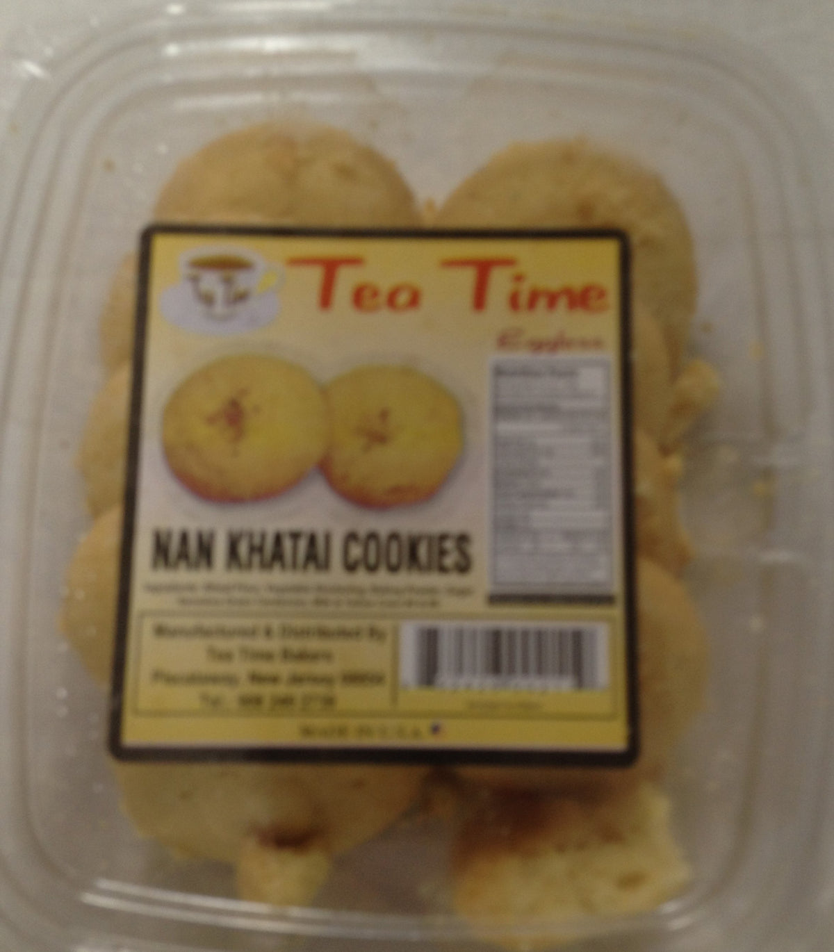 Tea Time Nan Khatai Cookies  Oz -  Gms